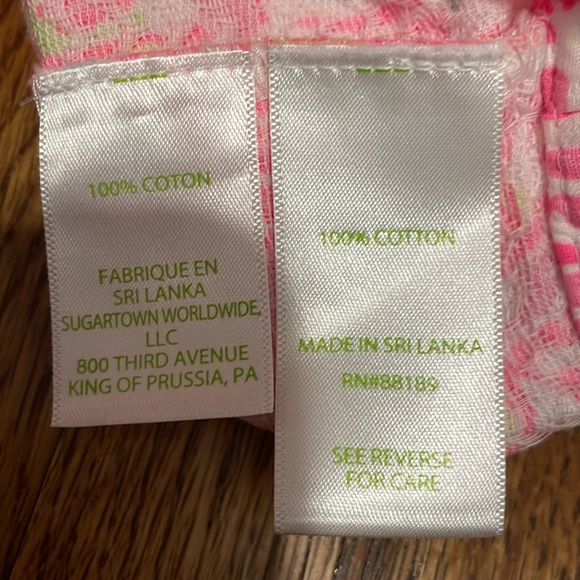 Lilly Pulitzer girls shorts size 7 - Picture 4 of 6